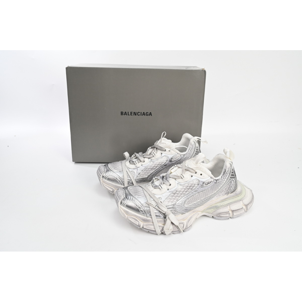 Balenciaga 3XL Sneaker Silver White 542229 W1RB5 0101