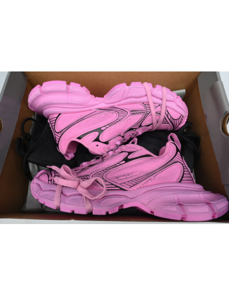 Balenciaga 3XL Sneaker Canvas Pink 734731 W3XDC 5000