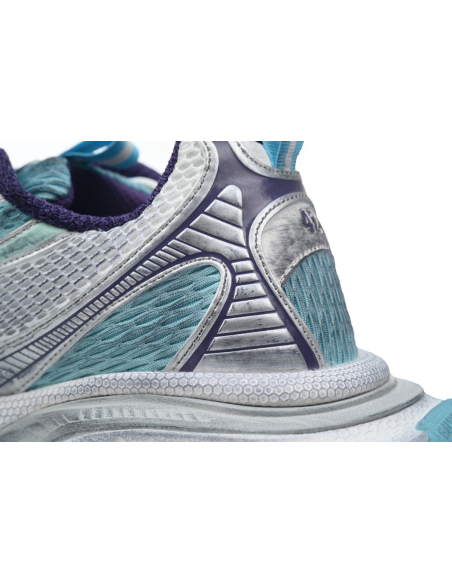 Balenciaga 3XL Sneaker White Silver Blue 734734 W3XL5 4095