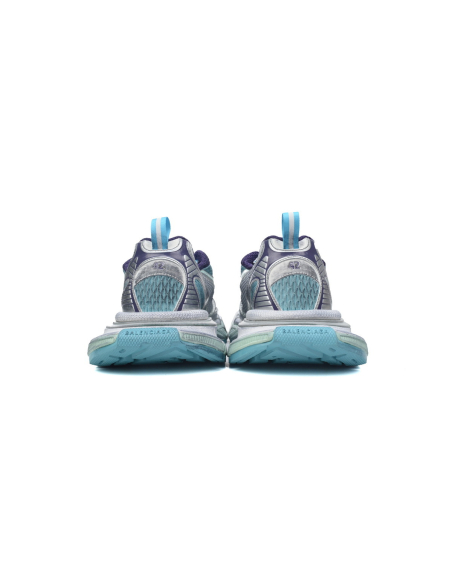 Balenciaga 3XL Sneaker White Silver Blue 734734 W3XL5 4095