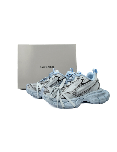 Balenciaga 3XL Sneaker Black Light Black Blue 734731 W3XL5 0521