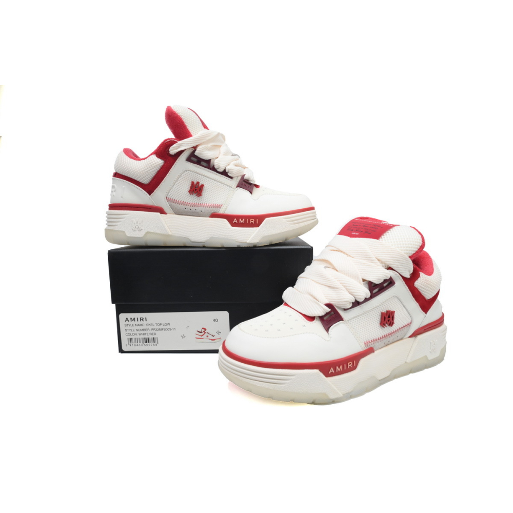 Amiri MA-1 White Red PS24MFS018 610