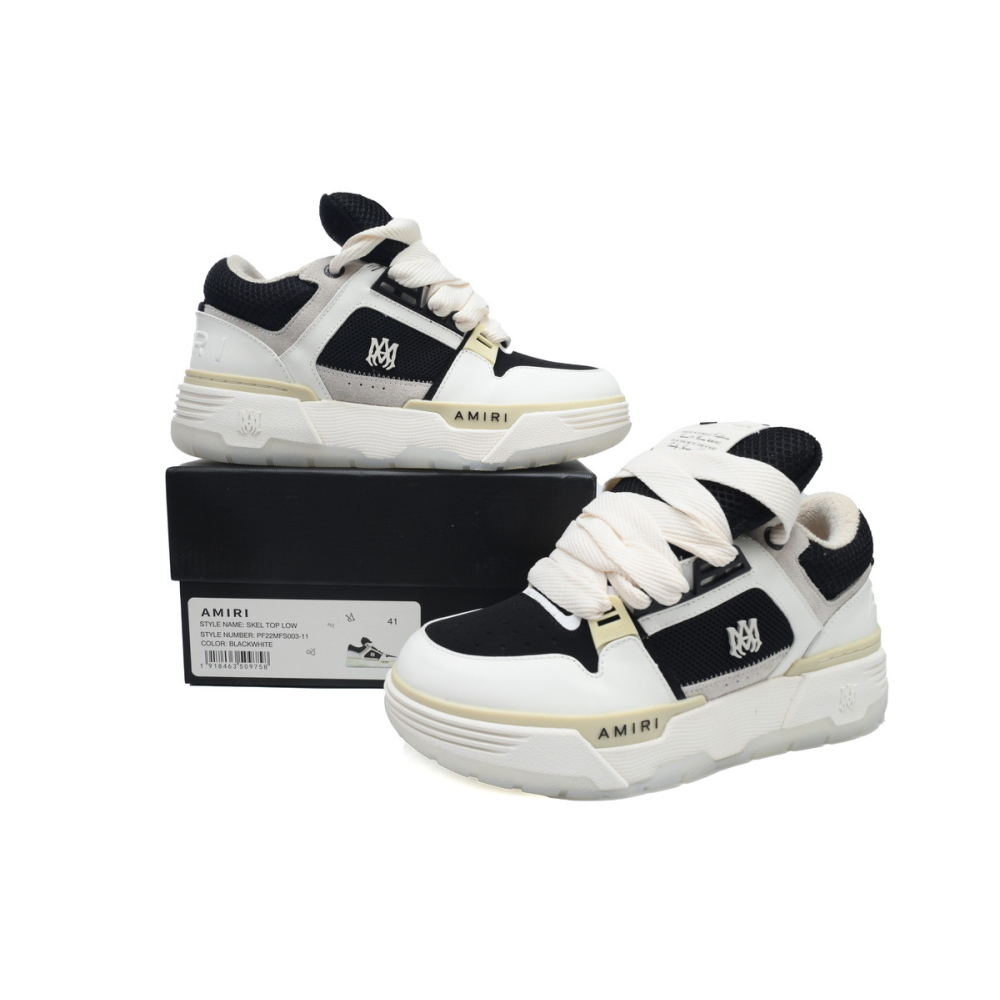 Amiri MA-1 White Black SS23MFS012-111