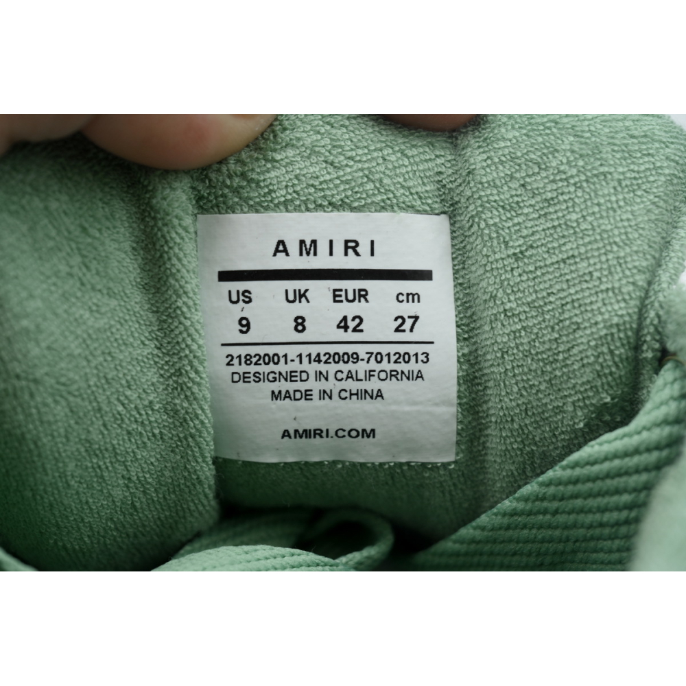 Amiri MA-1 White Green AMFOSR1001-142