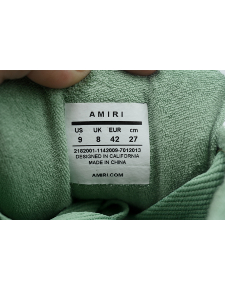 Amiri MA-1 White Green AMFOSR1001-142