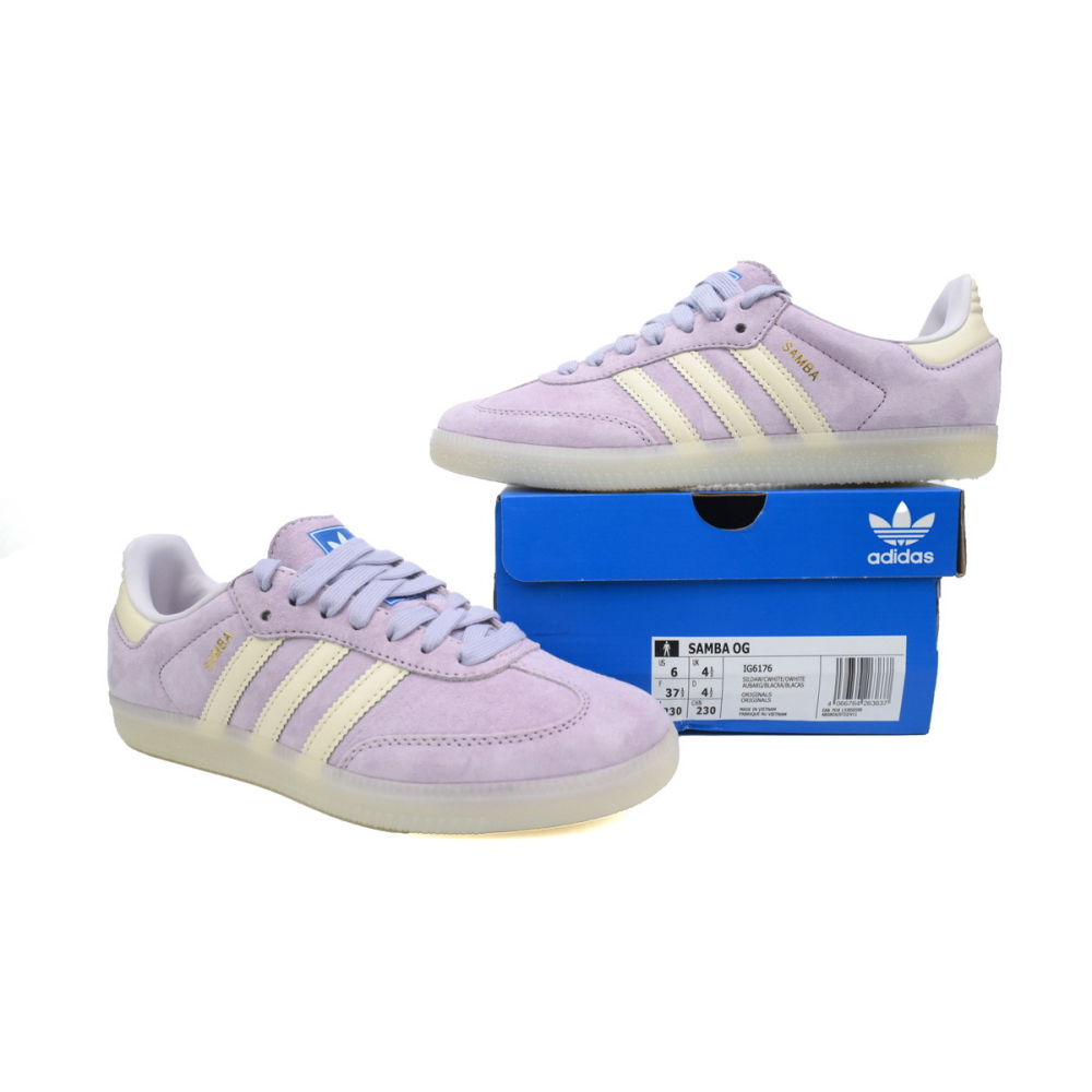 Adidas Samba OG Silver Dawn Chalk IG6176