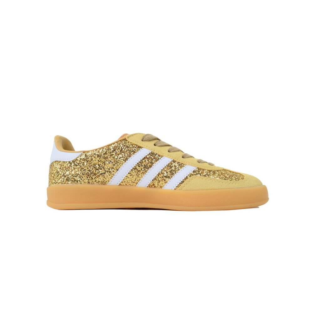 Adidas Samba Shiny Golden White JR1266