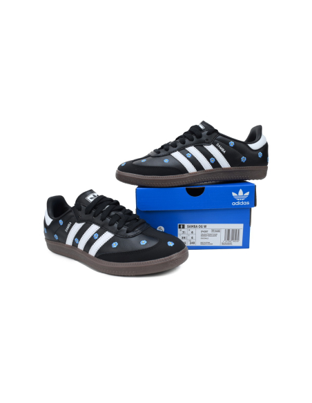 Adidas Samba Light Blue Floral Core Black (Womens) IF4397
