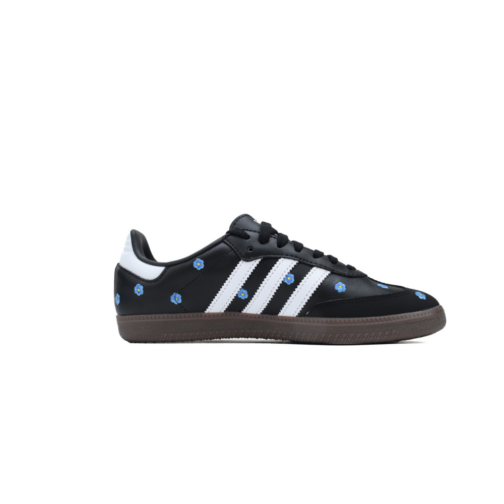 Adidas Samba Light Blue Floral Core Black (Womens) IF4397