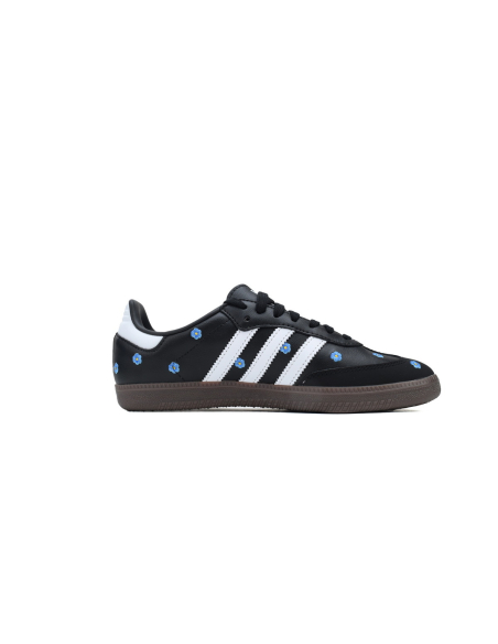 Adidas Samba Light Blue Floral Core Black (Womens) IF4397