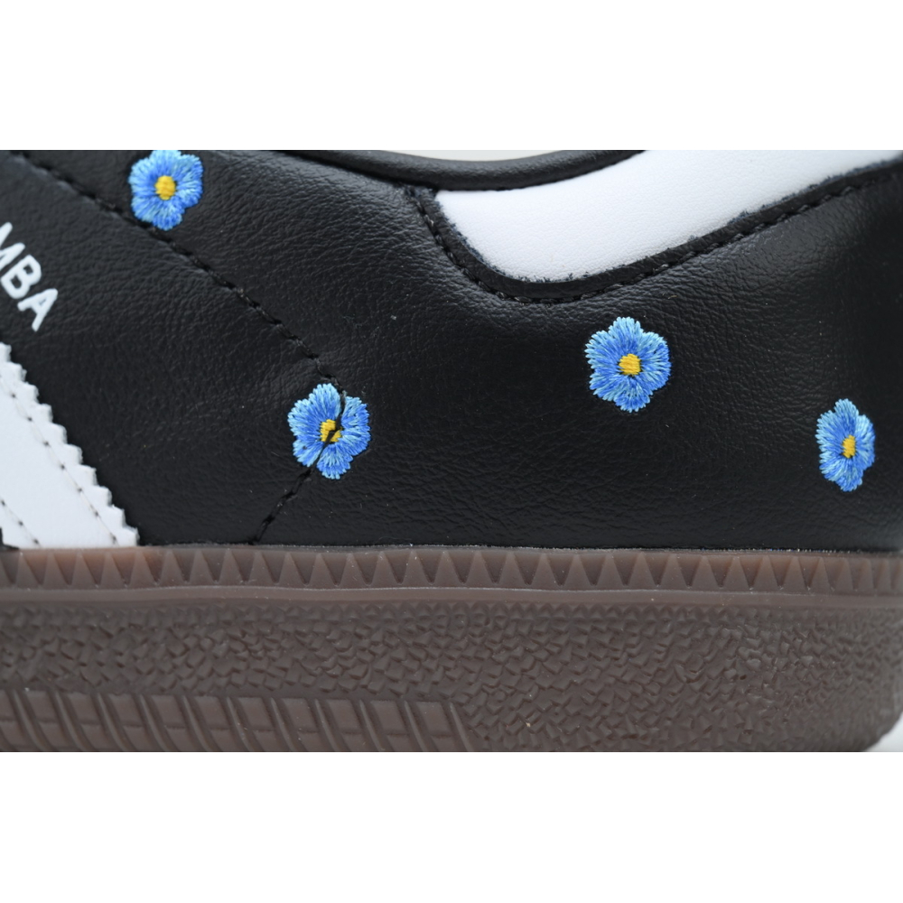 Adidas Samba Light Blue Floral Core Black (Womens) IF4397