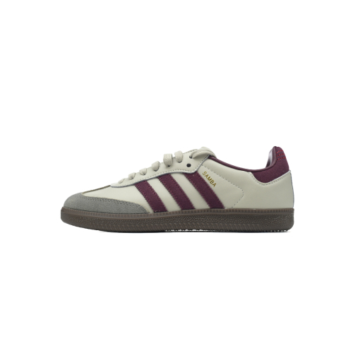 Adidas Samba OG Putty Grey Maroon ID1482