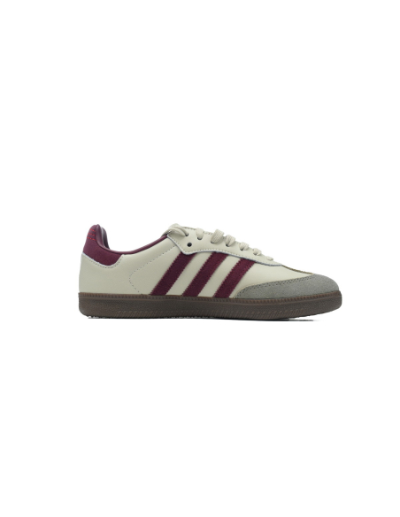 Adidas Samba OG Putty Grey Maroon ID1482