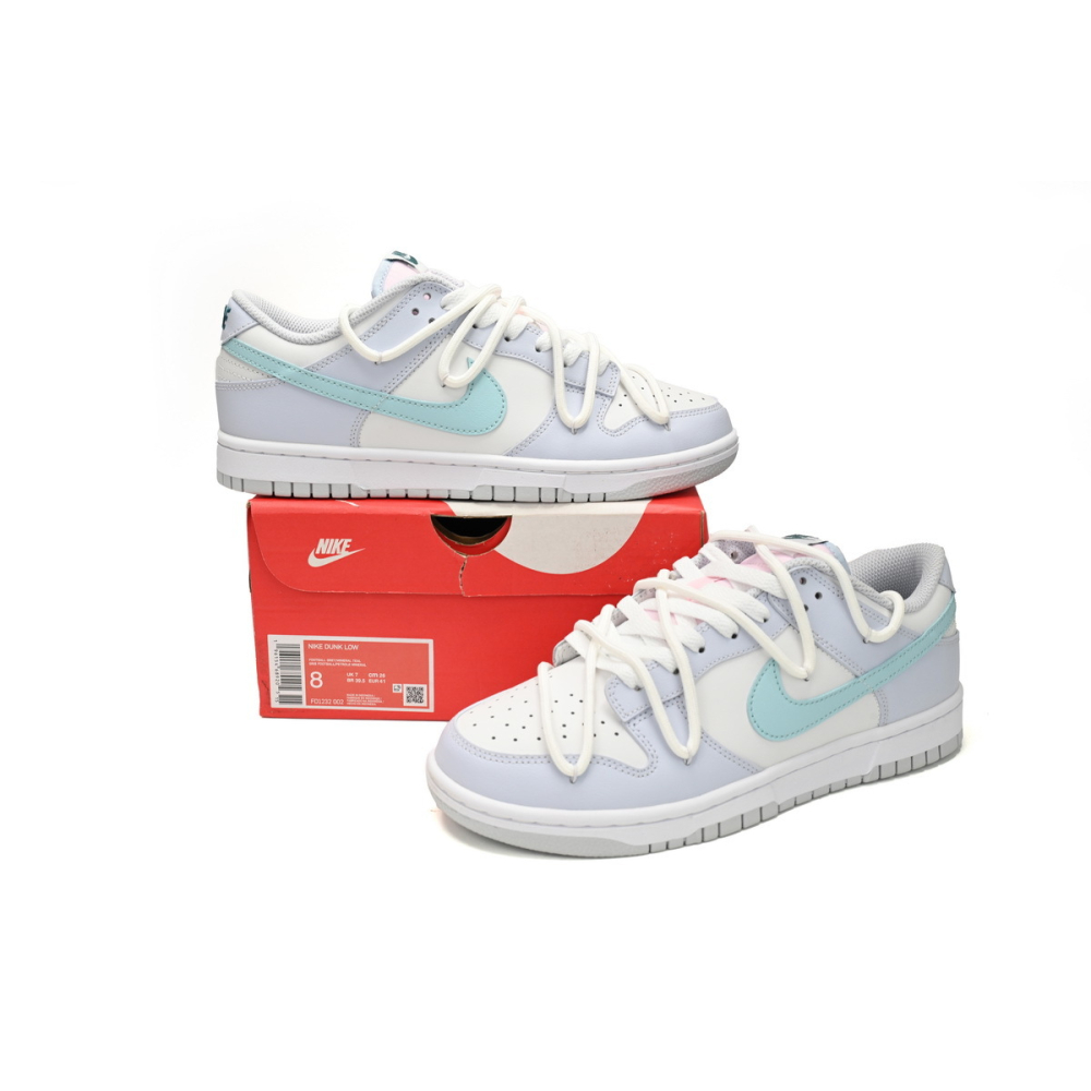 Nike SB Dunk Low Iced Mint FD1232-002 (Limited customized)