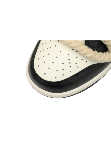 Nike SB Dunk Low Black White Scottish Panda CW1590-100 (Limited customized)