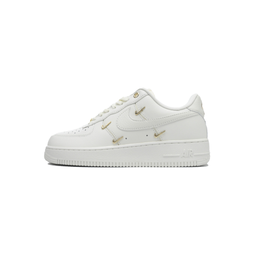 Nike Air Force 1 07 LX CN Sail Gold Mini Swooshes FV3654-111