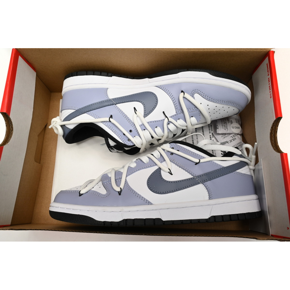 Nike SB Dunk Low Blueberry Soda DD1503-101 (Limited customized)