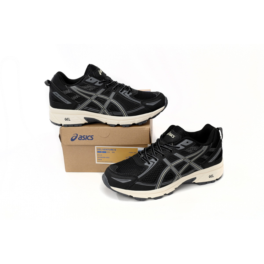 Asics Gel-Venture 6 Trail Running Shoes Black Ash 1012B359-003