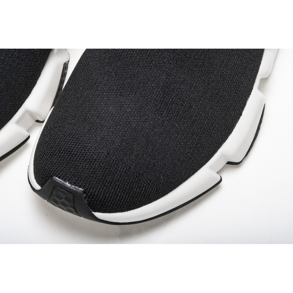 Balenciaga Speed Sock Slip-On Black (Red Logo) 530353 W05GB 1000