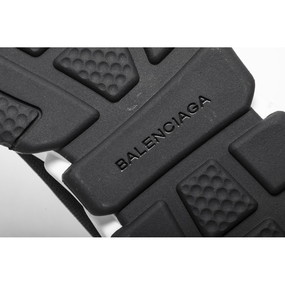 Balenciaga Speed Sock Slip-On Black (Red Logo) 530353 W05GB 1000