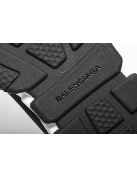 Balenciaga Speed Sock Slip-On Black (Red Logo) 530353 W05GB 1000