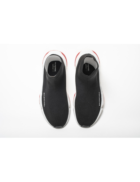 Balenciaga Speed Trainer Black Red 530351 W05G0 1000