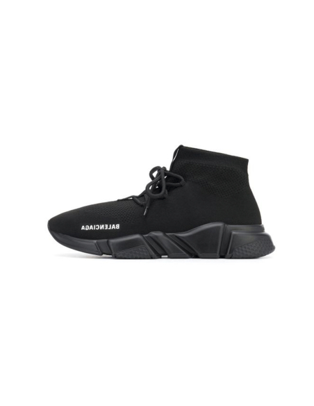 Balenciaga Speed Trainer Lace Up Black 560236W1HP01000