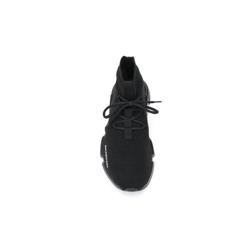 Balenciaga Speed Trainer Lace Up Black 560236W1HP01000