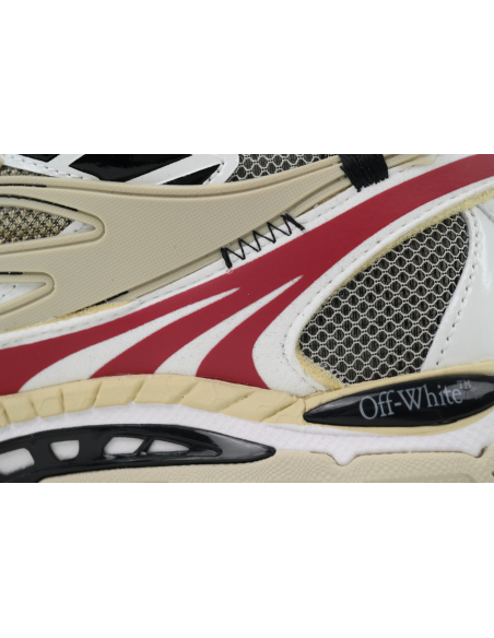 Off-White Be Right Back Khaki Red OMIA295C99 FAB000 0032