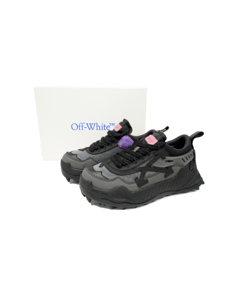 Off-White Odsy-1000 Black Fucshia Grey OMIA139C99FAB0021010