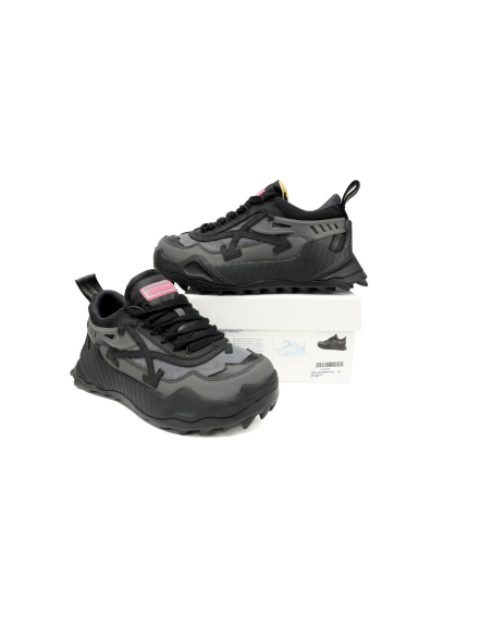 Off-White Odsy-1000 Black Fucshia Grey OMIA139C99FAB0021010