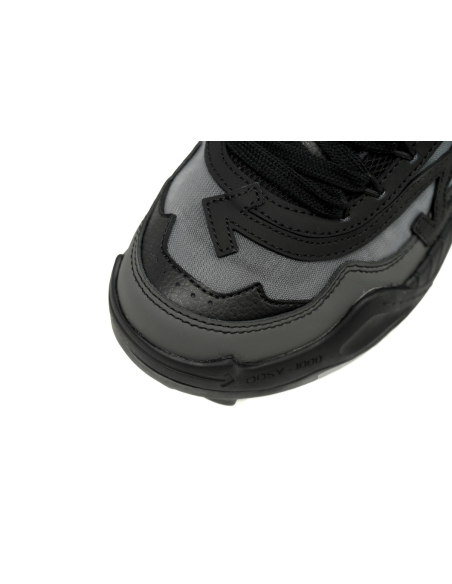 Off-White Odsy-1000 Black Fucshia Grey OMIA139C99FAB0021010