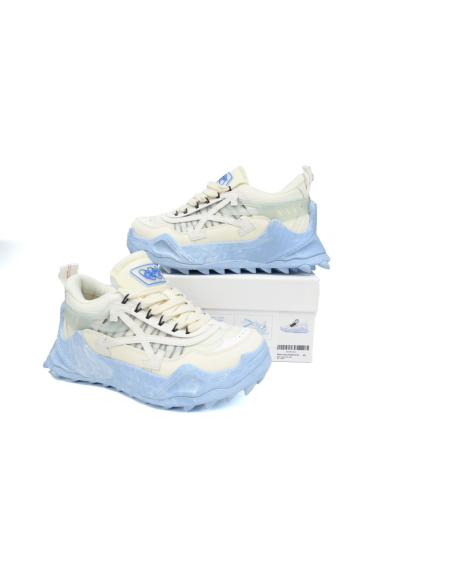 Off-White Odsy-1000 Blue and White OMIA139F22FAB0010161