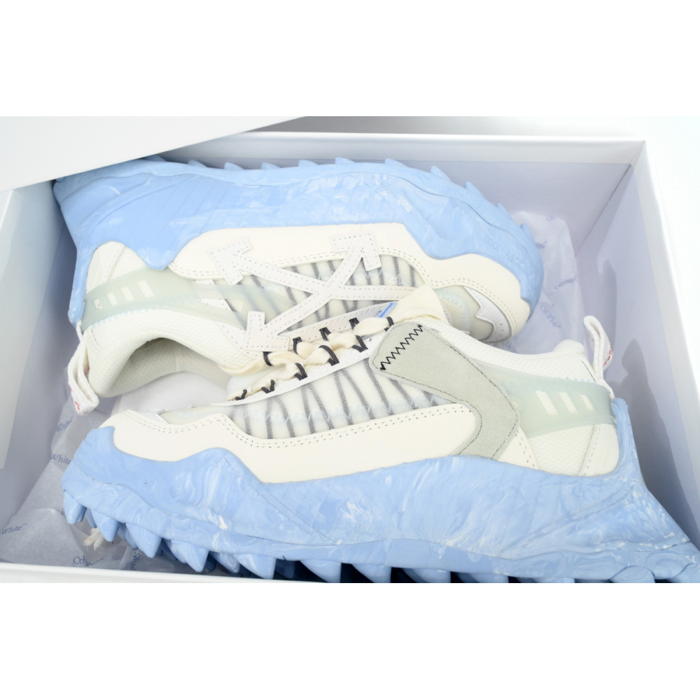 Off-White Odsy-1000 Blue and White OMIA139F22FAB0010161