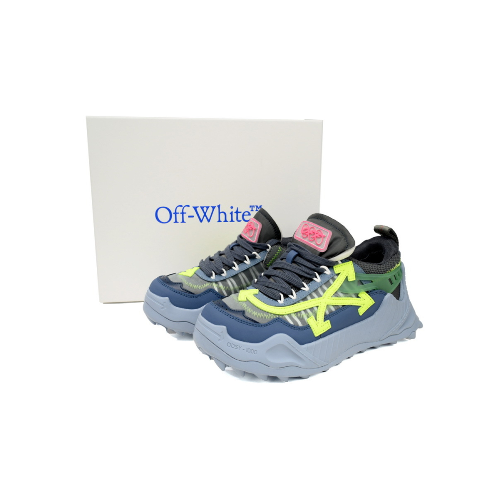 Off-White Odsy-1000 Blue and Yellow OMIA139S208000423062