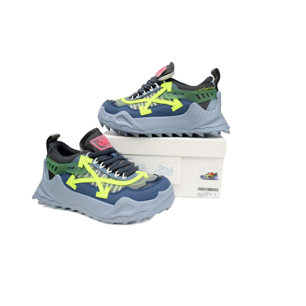 Off-White Odsy-1000 Blue and Yellow OMIA139S208000423062