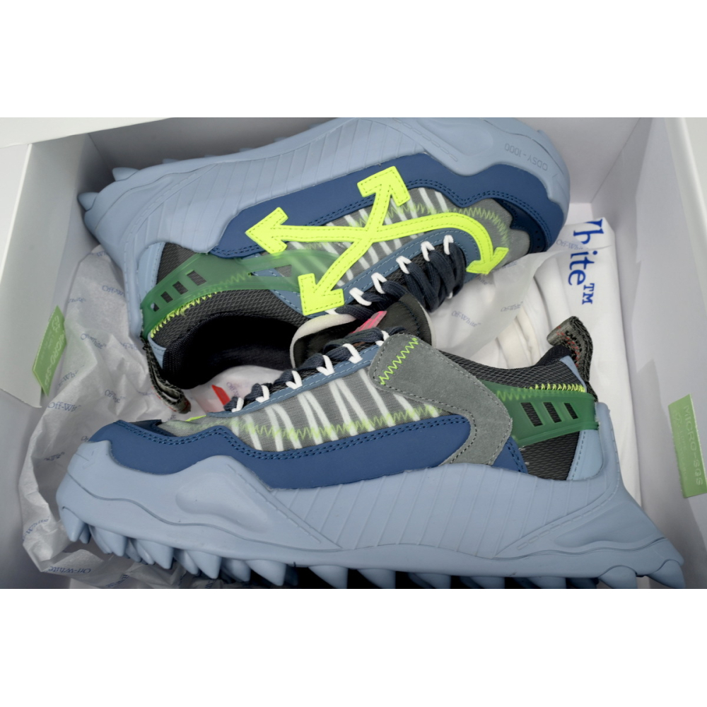 Off-White Odsy-1000 Blue and Yellow OMIA139S208000423062