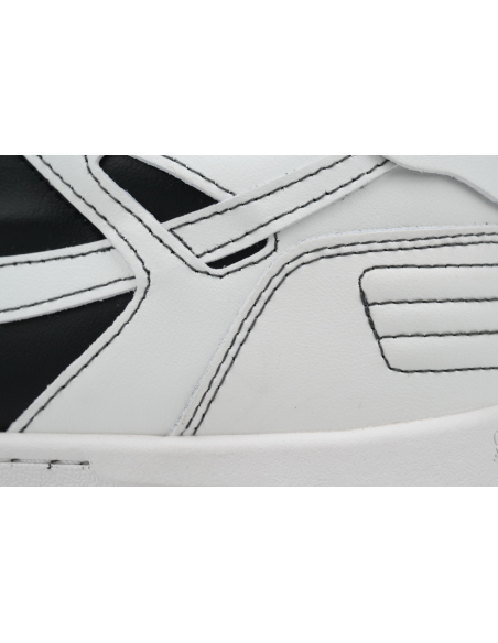 Off-White Out Of Office OOO Low Tops Black White OMIA189S24LEA0041001