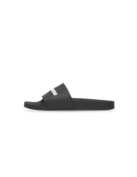 Balenciaga Pool Slide Black White 565547W1S801006