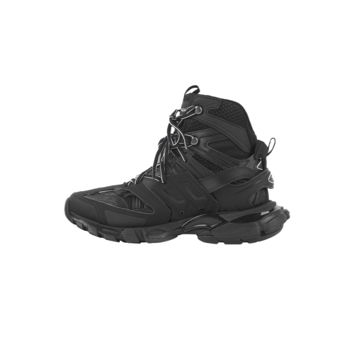 Balenciaga Track High Black Mesh and Rubber 654867W3CP31000