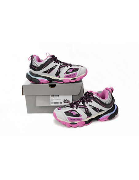 Balenciaga Track Grey Pink Black LED 555032W3AD31252