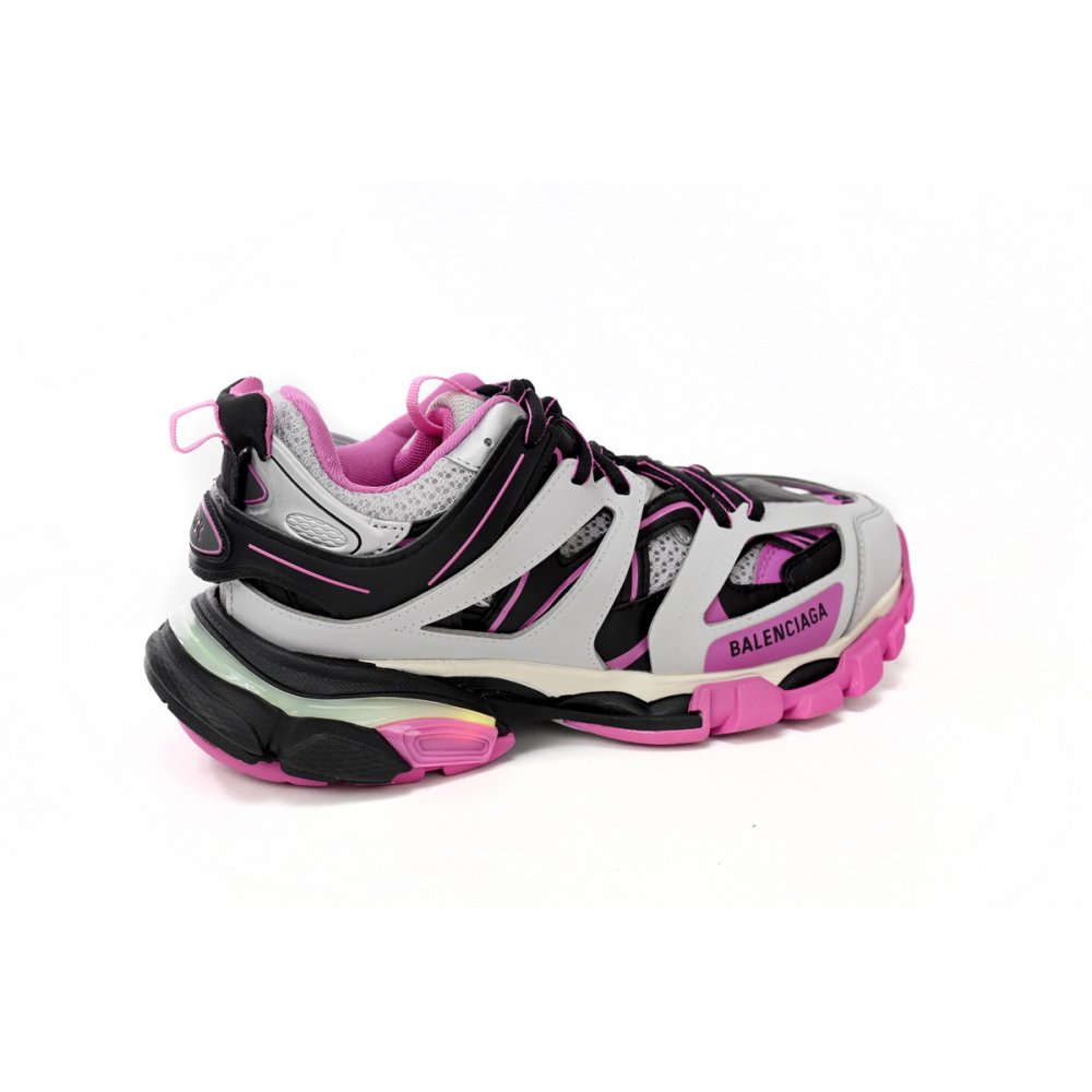 Balenciaga Track Grey Pink Black LED 555032W3AD31252