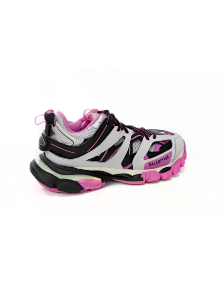 Balenciaga Track Grey Pink Black LED 555032W3AD31252