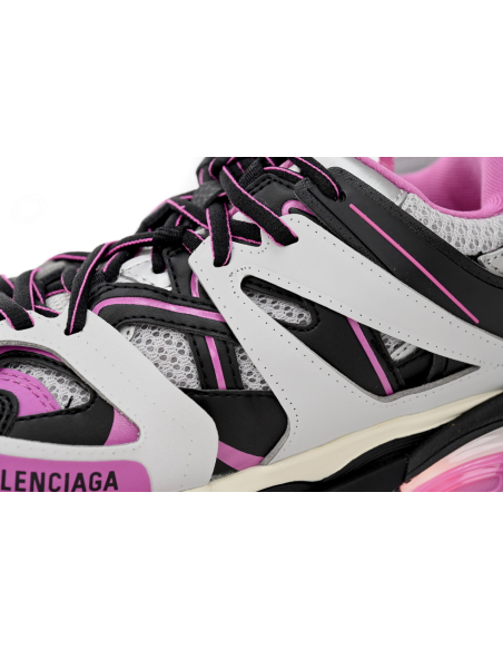 Balenciaga Track Grey Pink Black LED 555032W3AD31252