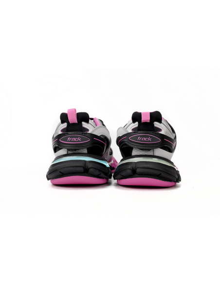 Balenciaga Track Grey Pink Black LED 555032W3AD31252