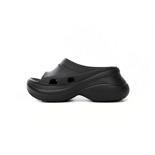 Balenciaga x Crocs Pool Slide Sandals Black 677386W1S8E1000