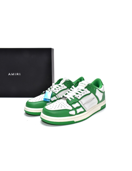 Amiri Skel Top low Top Sneakers White Green