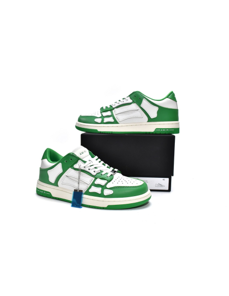 Amiri Skel Top low Top Sneakers White Green