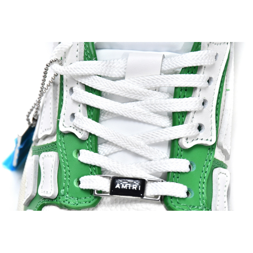 Amiri Skel Top low Top Sneakers White Green
