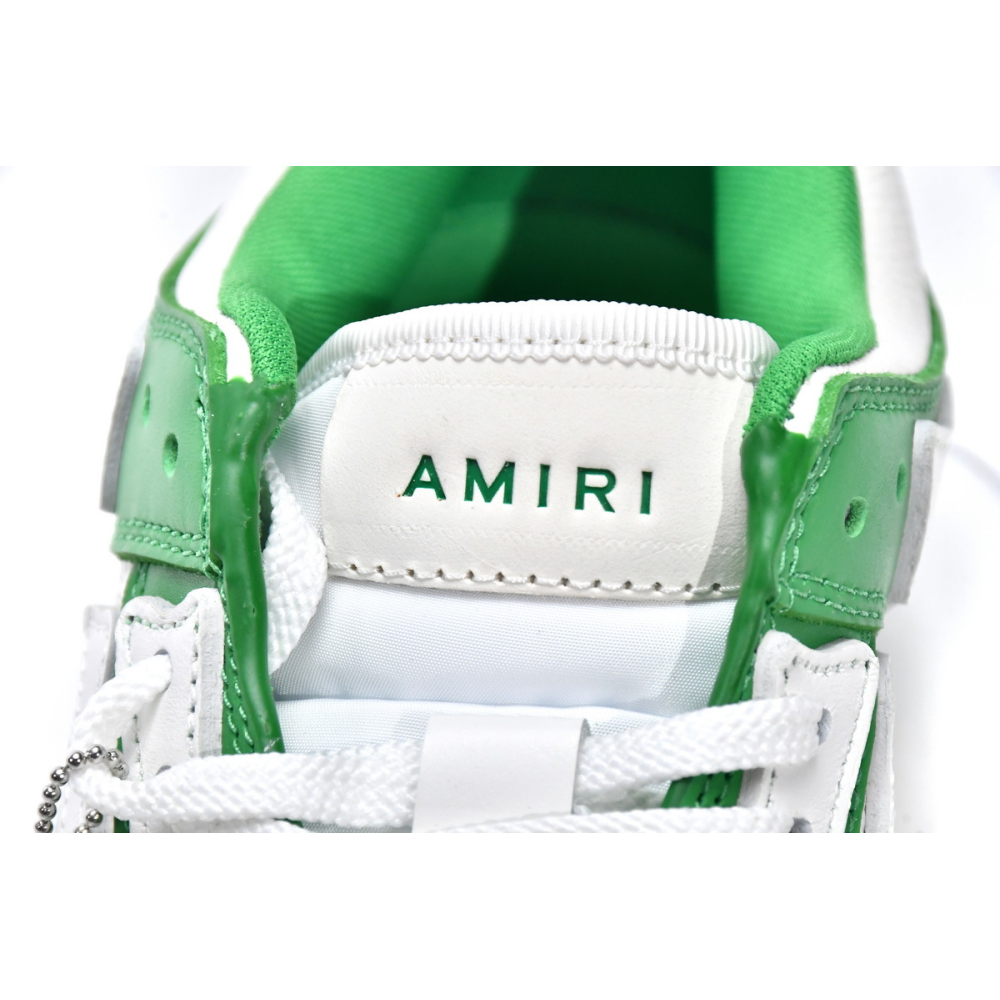 Amiri Skel Top low Top Sneakers White Green